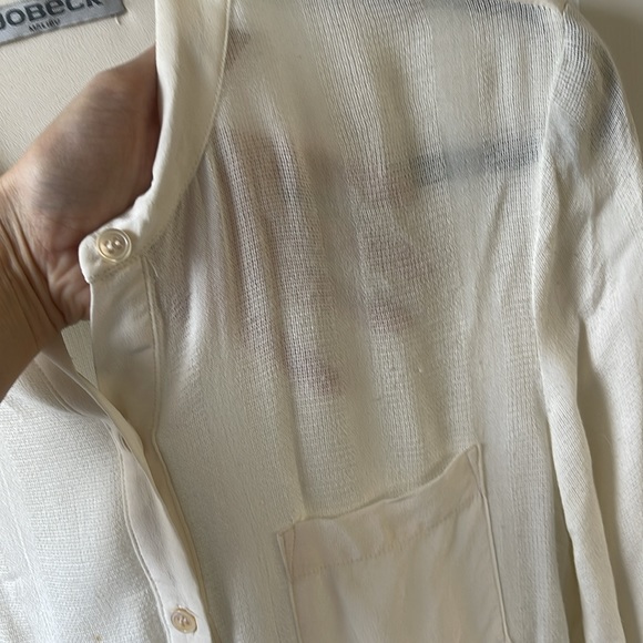 Shobeck White Button Up - Picture 3 of 6